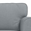 vidaXL Sofa 2 pcs Svijetlo siva 215 x 82 x 80 cm tkanina