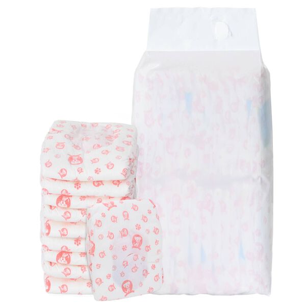 vidaXL Jednokratna pelena za pse ženke 30 pcs Bijeli M