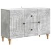vidaXL TV ormar Betonska siva 89 x 34,5 x 60 cm Konstruirano drvo