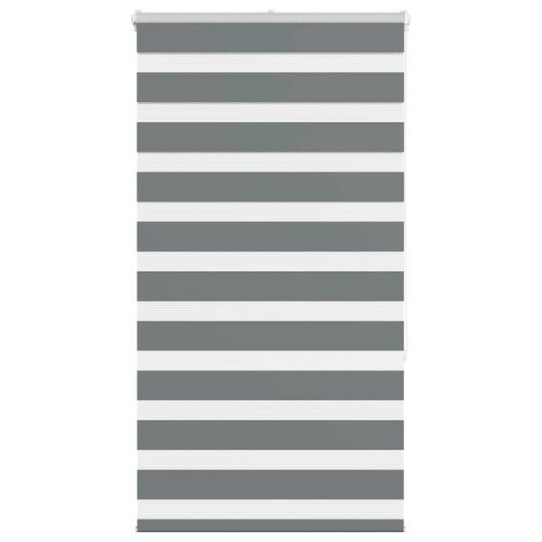 vidaXL Zavjesa zebra 75x150 cm širina tkanine 70,9 cm poliester