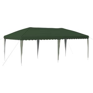 vidaXL Rastezljivi &scaron;ator za zabave 575 x 290 x 245 cm Zelena