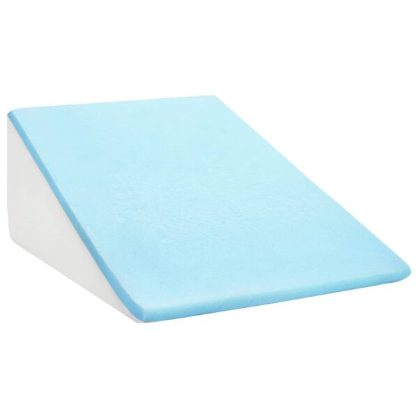 vidaXL Jastučić za noge Jednobojno Siva