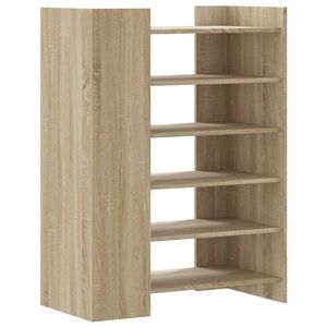vidaXL Ormarić z cipele hrast sonoma 74,5x37,5x100cm konstruirano drvo
