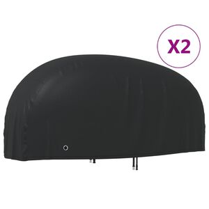 vidaXL Navlake za motocikl 2 kom 220x95x110 cm od tkanine 210D Oxford