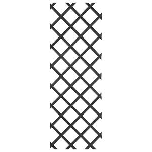 Nature vrtna rešetka 50 x 150 cm drvena antracit