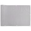vidaXL Balkonski zaslon za privatnost sivi 700 x 120 cm PVC