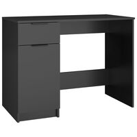vidaXL Radni stol crni 100 x 50 x 75 cm od konstruiranog drva