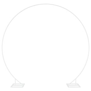 vidaXL Vjenčani luk Bijelo 220 x 45 x 200 cm Čelik