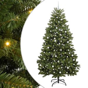vidaXL Umjetno božićno drvce 240 cm 300 LED lampica Topla bijela
