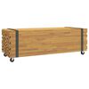 vidaXL Stolić za kavu 110x45x35 cm od masivne tikovine