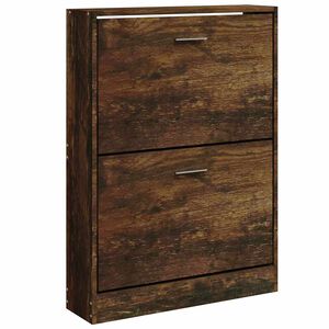 vidaXL Ormarić za cipele boja hrasta 59x17x108 cm konstruirano drvo