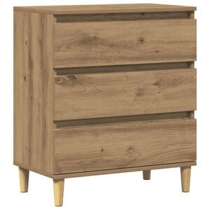 vidaXL Komoda Artisan hrast 60x35x70 cm izrađeno drvo