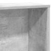 vidaXL Regal za knjige siva boja betona 60x24x120 cm konstruirano drvo