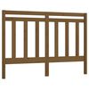 vidaXL Uzglavlje za krevet boja meda 126 x 4 x 100 cm masivna borovina
