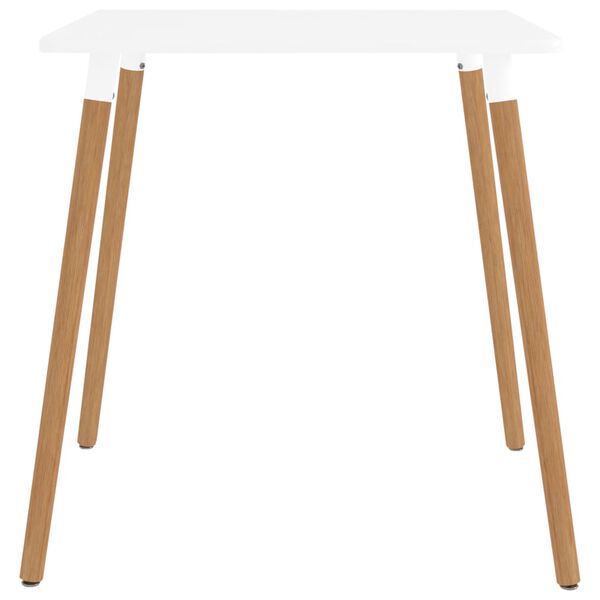 vidaXL 5-dijelni blagovaonski set crno-žuti