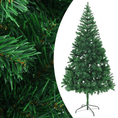 vidaXL Umjetno osvijetljeno božićno drvce 210 cm 910 grana