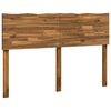 vidaXL Uzglavlje s prirodnim rubom ROSTOCK Prirodna 140 cm