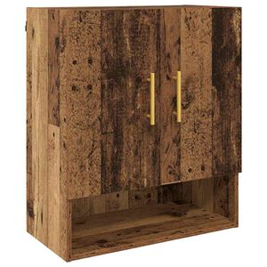 vidaXL Ormar za Zid 60 x 31 x 70 cm Konstruirano drvo Staro drvo