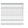 vidaXL Venecijanska roleta Bijela 135 x 130 cm 35 mm