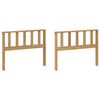 vidaXL Modul naslonjača 2 pcs Bijela 80 x 6 x 61 cm