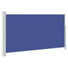 vidaXL Uvlačiva bočna tenda za terasu 170 x 300 cm plava