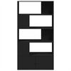 vidaXL Regal za knjige crni 100x36x189 cm konstruirano drvo