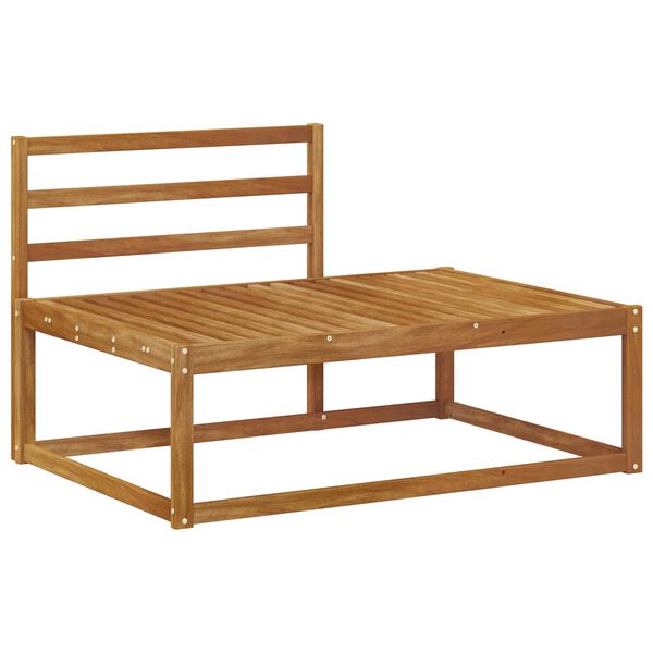 vidaXL Set vanjskih sofa 2 Komad Prirodna 230,5 x 83 x 73 cm