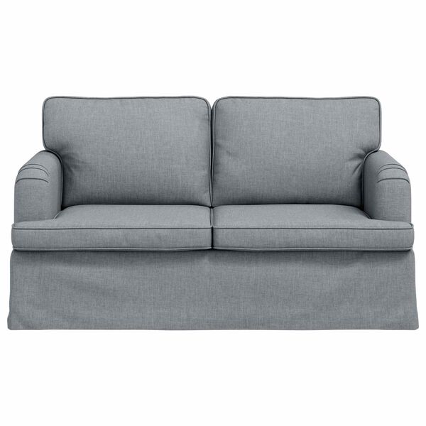 vidaXL Sofa Svijetlo siva 144 x 80 x 85 cm tkanina