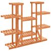 vidaXL Stalak za cvijeće 110 x 25 x 110,5 cm od masivne jelovine