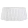 vidaXL Suknja za božićno drvce bijela &Oslash;56x23 cm plastika
