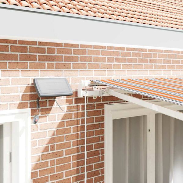 vidaXL Skrovita tenda &Scaron;areni 350 x 250 cm Tkanina i čelik