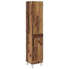vidaXL Highboard Staro drvo 34,5 x 34 x 90 cm Konstruirano drvo