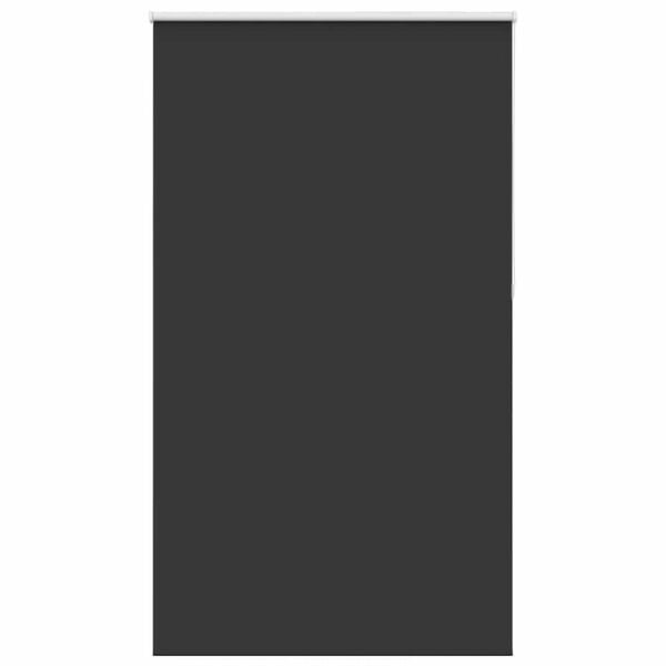 vidaXL Rolo zavjesa Blackout Black 125x230 cm &Scaron;irina tkanine 121,6 cm