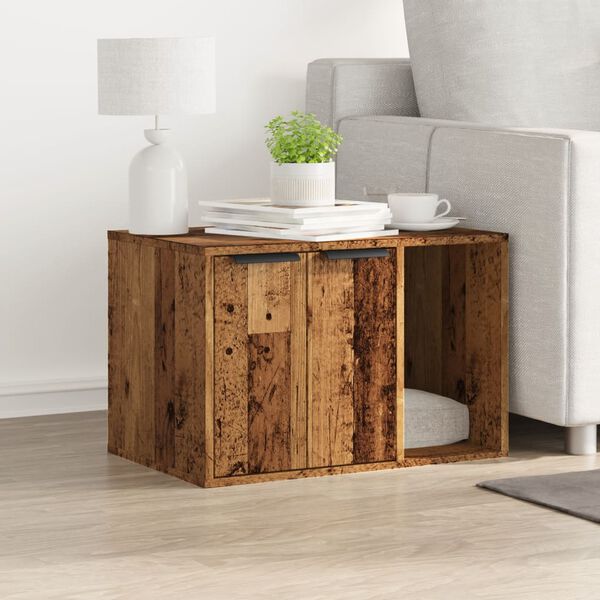 vidaXL Kutija za mačji pijesak boja drva 60x40x40 cm konstruirano drvo