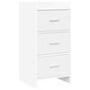 vidaXL Kreveta Bijela 40 x 36 x 80 cm Konstruirano drvo