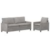 vidaXL Set sofe 2 pcs Svjetlosiva 196 x 81 x 87,5 cm Bar&scaron;un