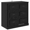 vidaXL Kreveta Crni hrast 70 x 35,5 x 67,5 cm Konstruirano drvo