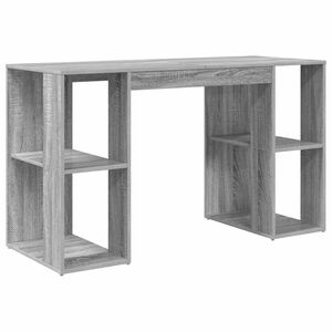 vidaXL Stol Siva Sonoma Konstruirano drvo 130 x 50.5 x 75 cm