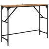 vidaXL Konzolna stolica Staro drvo 100 x 32 x 75 cm Konstruirano drvo