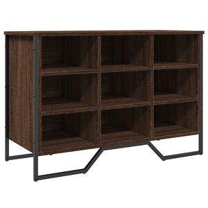 vidaXL Ormarić za cipele boja hrasta 90x38x61,5 cm konstruirano drvo