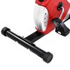 vidaXL Bicikl za vježbanje s remenom za otpor crveni