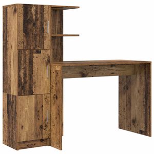 vidaXL Stol Staro drvo 133.5 x 50 x 124 cm 2 kom.