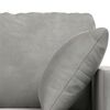 vidaXL Sofa 2 pcs Svijetlo siva 138 x 78 x 80 cm Bar&scaron;un