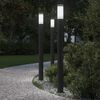vidaXL Stupić za zidne lampe 3 kom 110 cm od nehrđajućeg čelika IP44