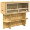 vidaXL Terarij Smeđa 100 x 40 x 90 cm OSB