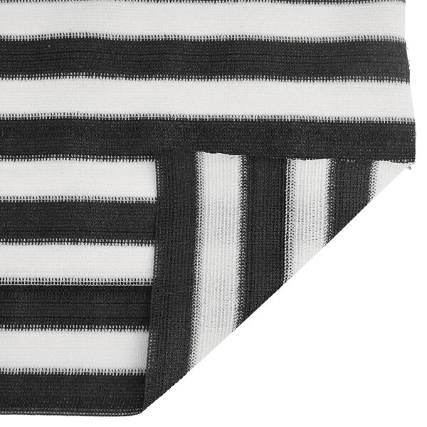 vidaXL Mreža za privatnost antracit-bijela 1,5 x 50 m HDPE 75 g/m²