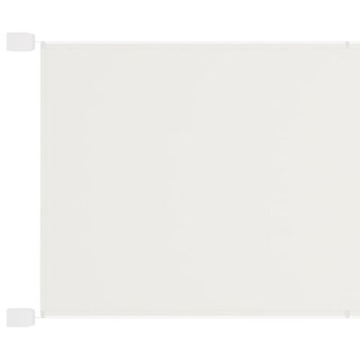 vidaXL Okomita tenda bijela 140 x 270 cm od tkanine Oxford