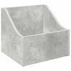 vidaXL Kutija za LP ploče Betonska siva 37 x 33 x 32 cm