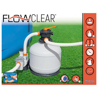 Bestway crpka s pješčanim filtrom Flowclear 11 355 L/h