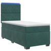 vidaXL Boxspring krevet s madracem Tamnozelena 100 x 200 cm Bar&scaron;un